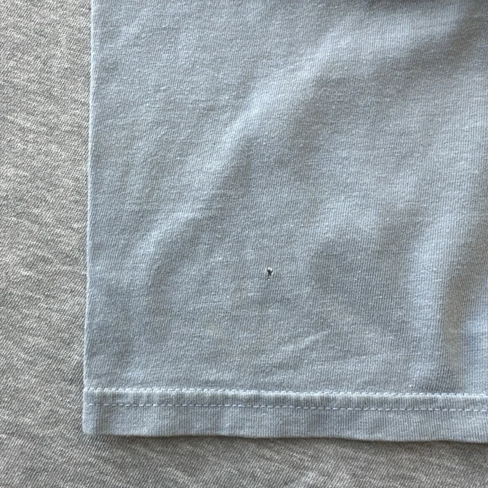 hanes beefy t-shirts Size L Light Blue Color Go Stay Go - Picture 14 of 14